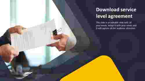 Download service level agreement template